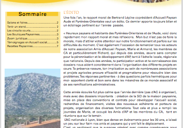 Le Journal d’Accueil Paysan Occitanie