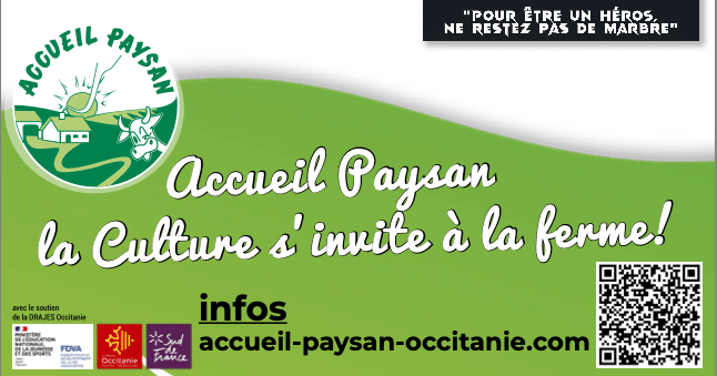 La Culture s’invite à la ferme avec Accueil Paysan !